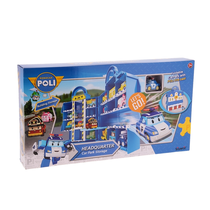 Игровой набор-кейс «Парковка»