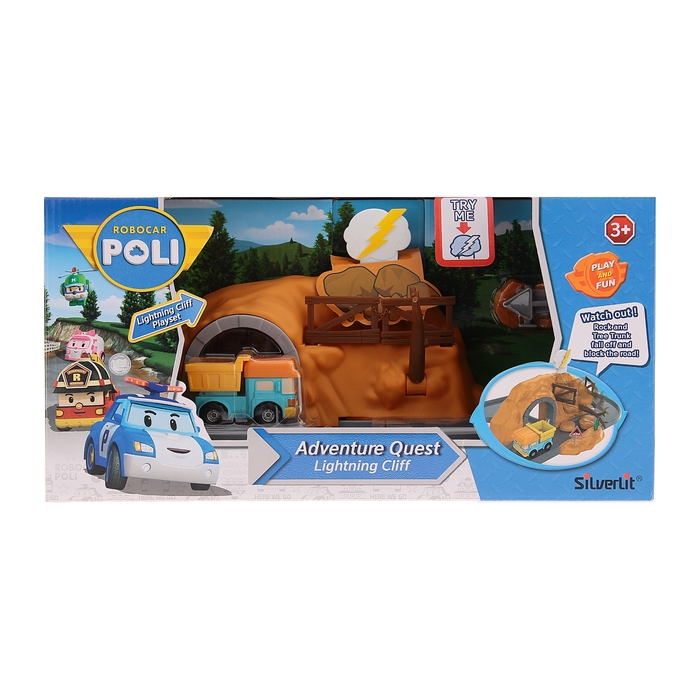 Набор игровой «Пещера с камнями с металлической машинкой Дампи»