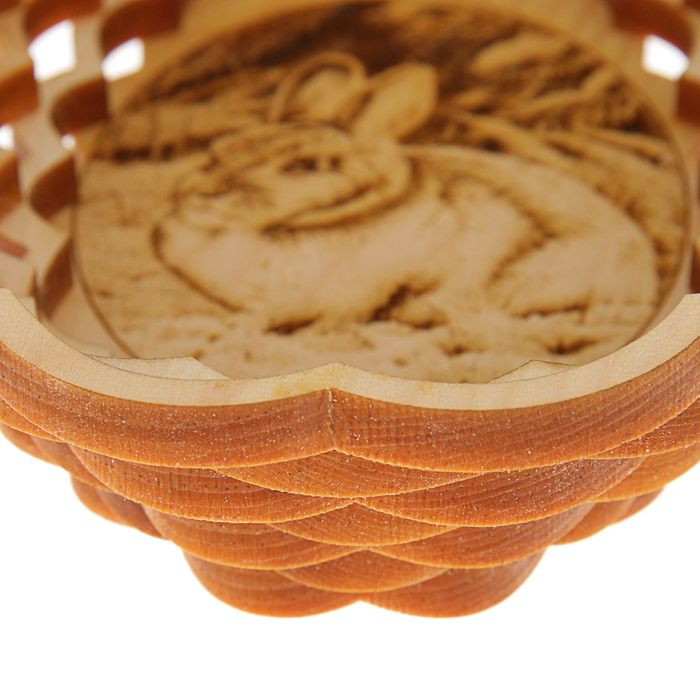 Конфетница "Заяц", овальная