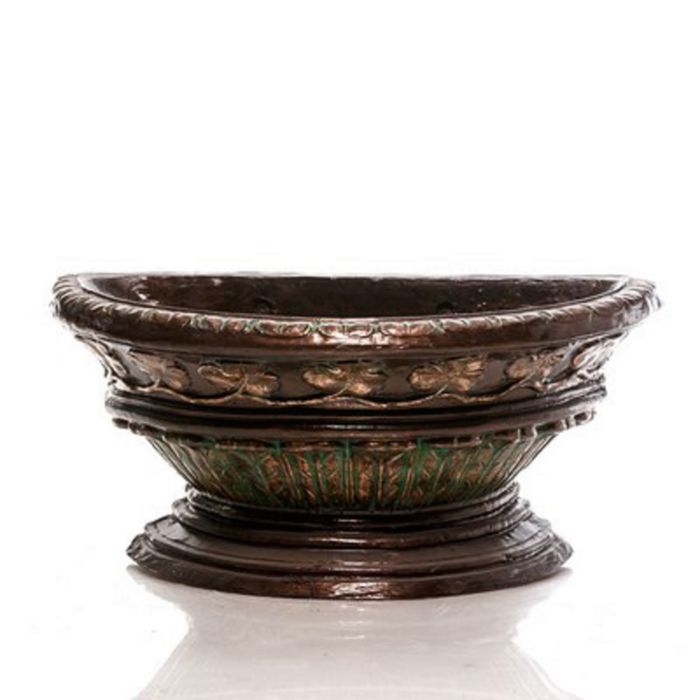 Вазон "Пристенный №2" под бронзу