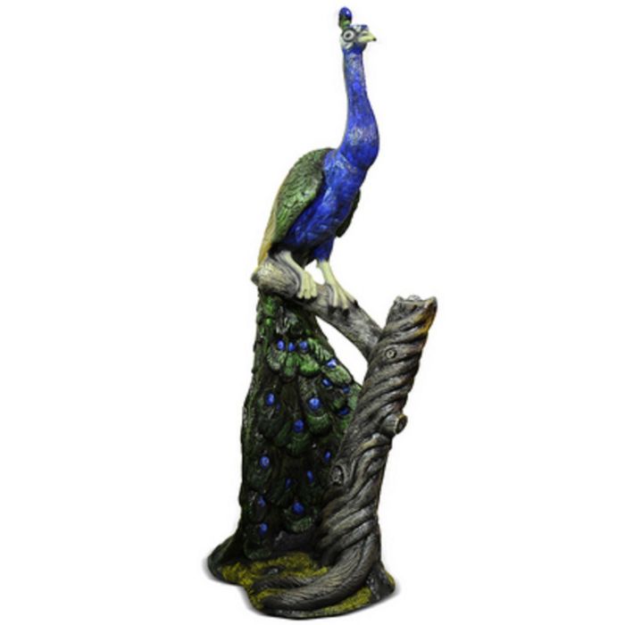 Садовая фигура "Павлин на дереве"