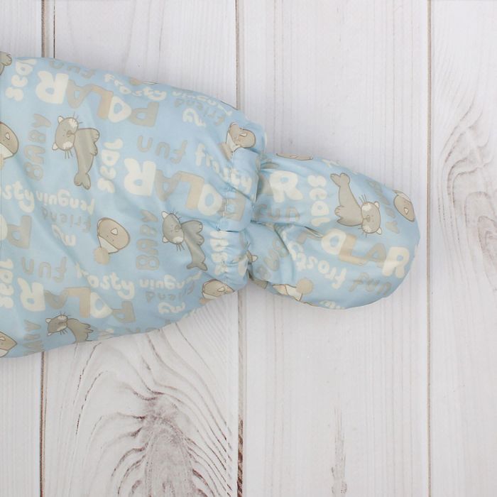 Комбинезон-трансформер "Снежок", рост 86, цвет голубой 13272