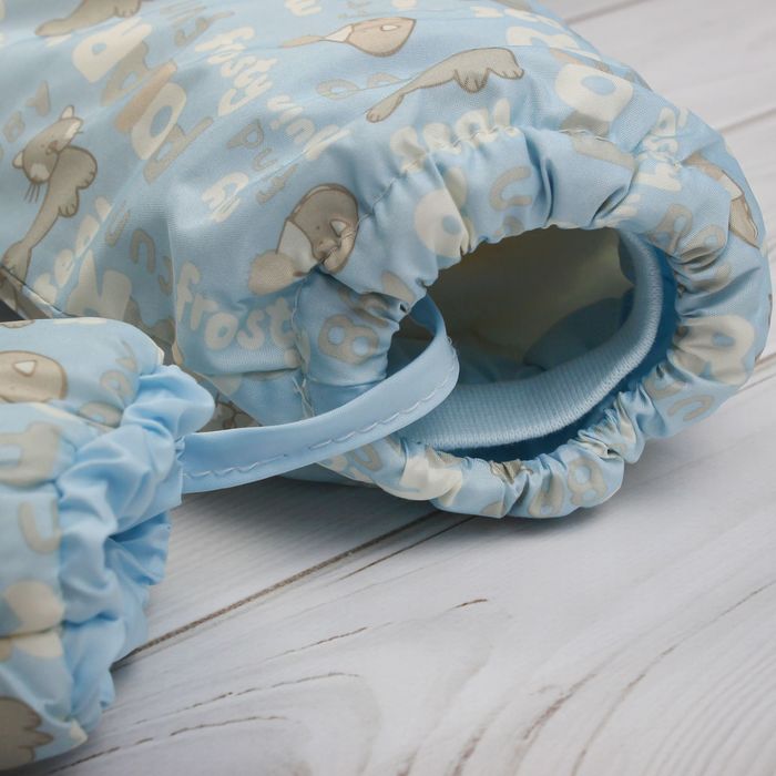 Комбинезон-трансформер "Снежок", рост 86, цвет голубой 13272