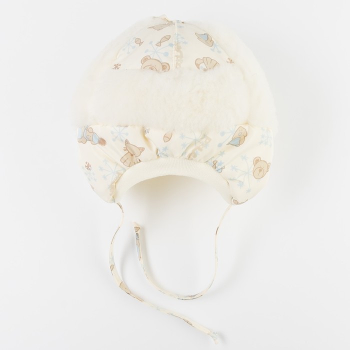 Шапка детская "Снежок", размер 46, цвет МИКС 40060_М