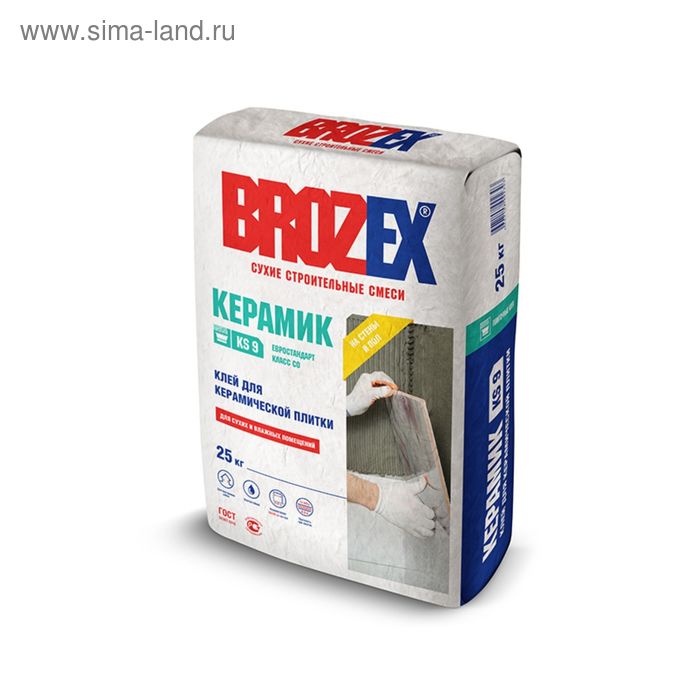 Клей для плитки Brozex КС- 9 