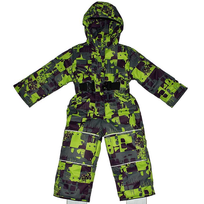 Комбинезон для девочки, рост 110 см, цвет салатовый (арт. 21-132_Д)