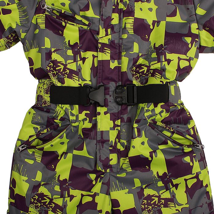 Комбинезон для девочки, рост 110 см, цвет салатовый (арт. 21-132_Д)