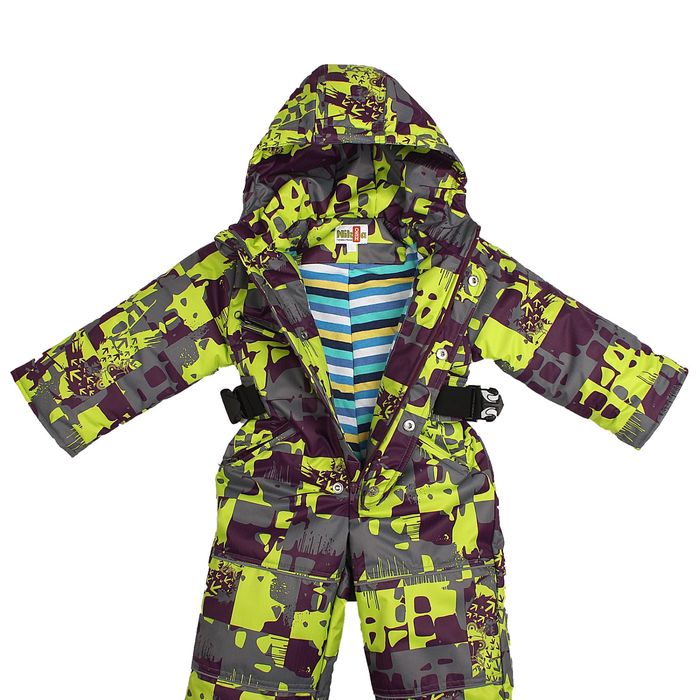 Комбинезон для девочки, рост 110 см, цвет салатовый (арт. 21-132_Д)