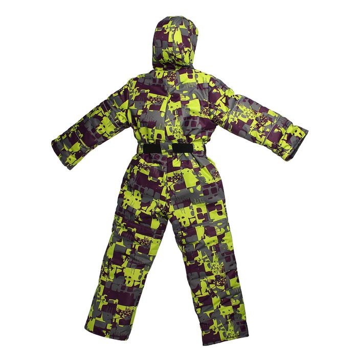 Комбинезон для девочки, рост 110 см, цвет салатовый (арт. 21-132_Д)