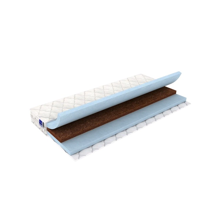 Матрас Мишка размер 65х125 см,высота 9 см, Чехол Жаккард