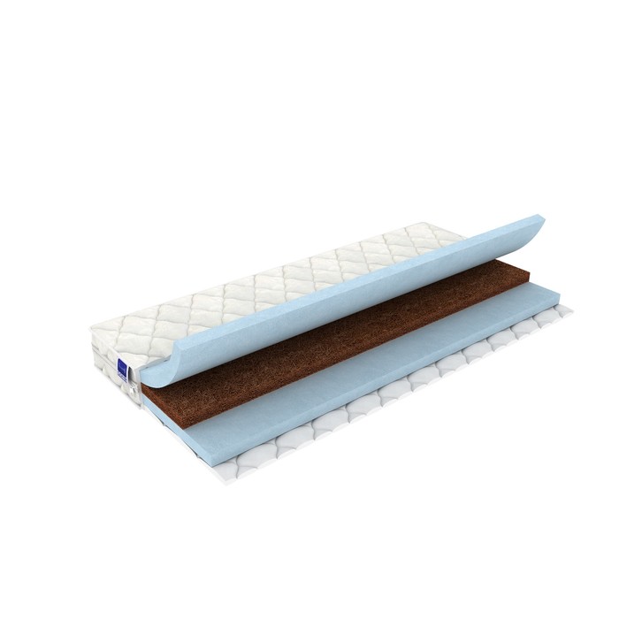 Матрас Мишка размер 90х195 см,высота 9 см, Чехол Жаккард