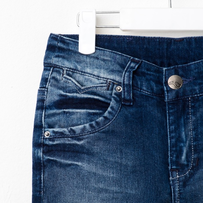 Джинсы для девочки, рост 146 см, цвет синий 8101 3570