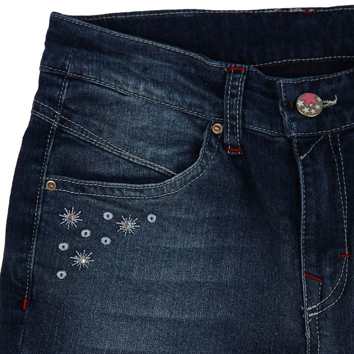 Джинсы для девочки, рост 158 см, цвет синий 8115 C