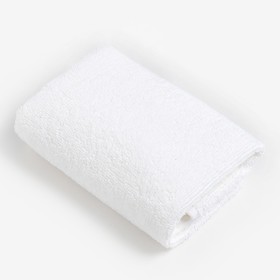Полотенце махровое «Экономь и Я» 30х60 см, цвет белый Ош