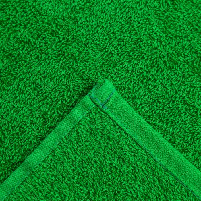 Полотенце махровое "Экономь и Я" 50*90 см зелёное яблоко, 100% хлопок, 340 г/м2