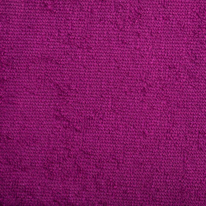 Полотенце махровое "Экономь и Я" 30х30 см фуксия, 100% хлопок, 340 г/м2