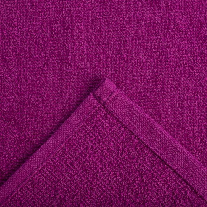 Полотенце махровое "Экономь и Я" 30х30 см фуксия, 100% хлопок, 340 г/м2