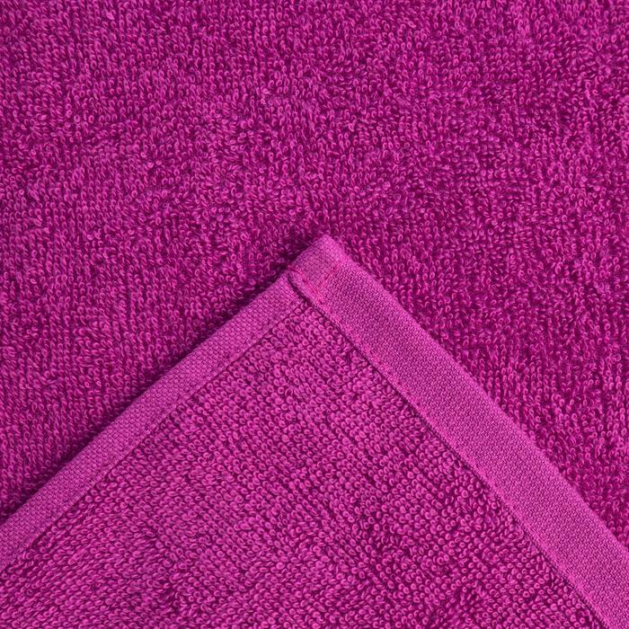 Полотенце махровое "Экономь и Я" 70*130 см фуксия, 100% хлопок, 340 г/м2