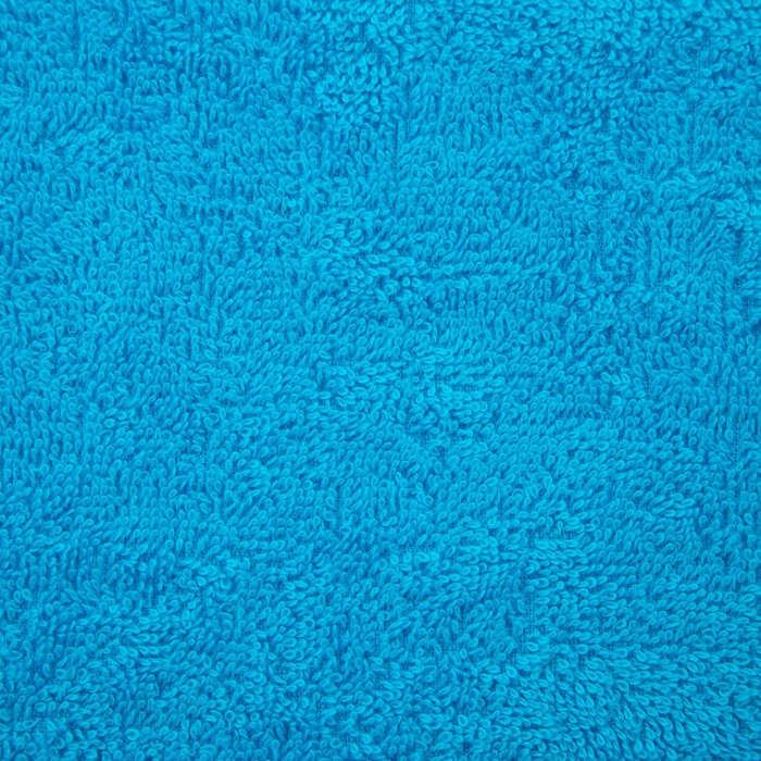 Полотенце махровое "Экономь и Я" 70*130 см голубой, 100% хлопок, 340 г/м2