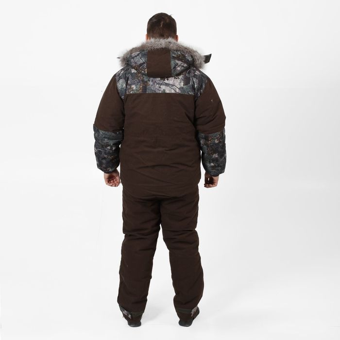 Костюм «Полярник-400», размер 60, рост 182-188, цвет хаки/серый