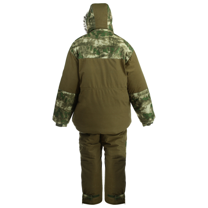Костюм «Полярник-400», размер 64, рост 182-188, цвет хаки/серый