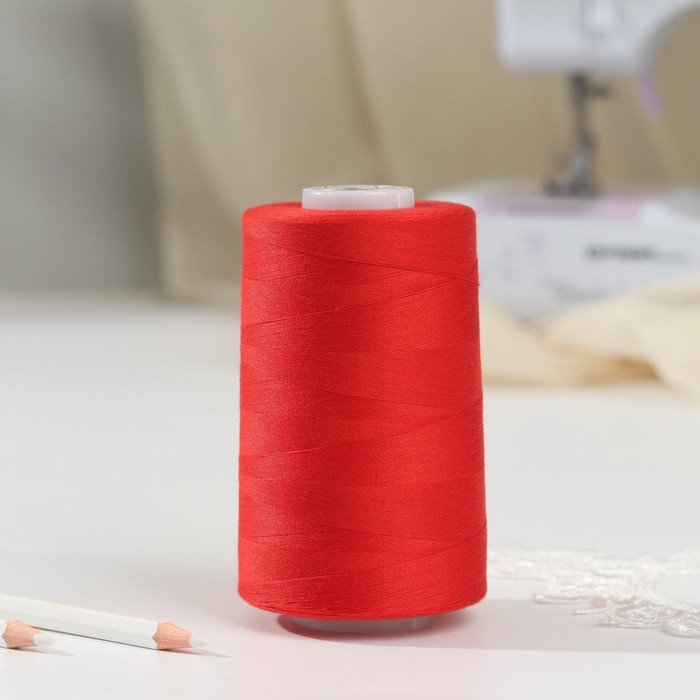 Нитки 40/2, 5000м, №120, цвет красный №1112