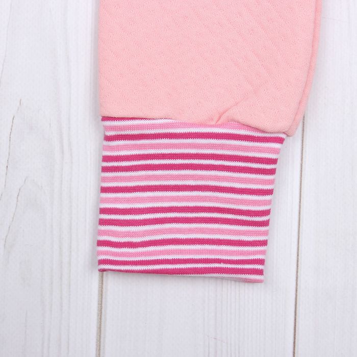 Комбинезон ясельный, рост 68 см, цвет розовый 788-15_М