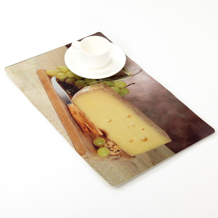 Набор салфеток кухонных 12 шт "Вино" 6 шт - 42х27 см, 6 шт - 9х9 см