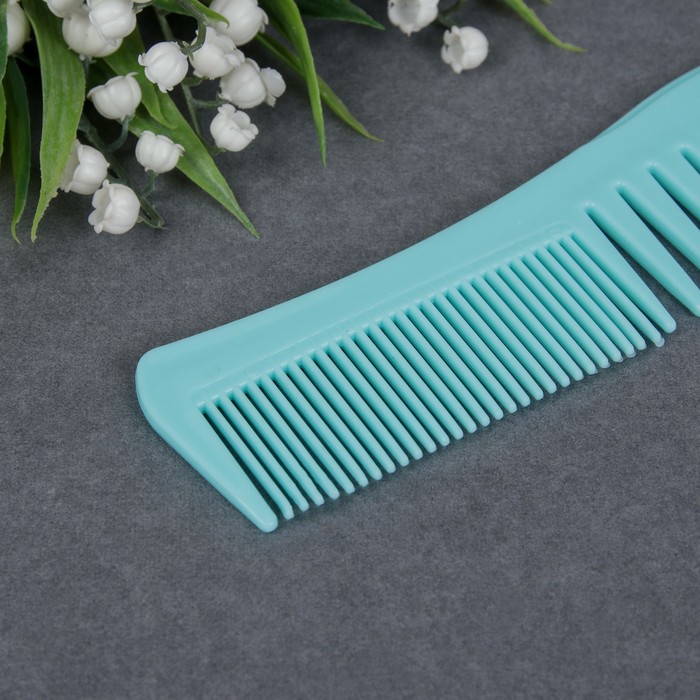 Набор расчёсок, 2 предмета: массажная, комбинированная, цвета МИКС