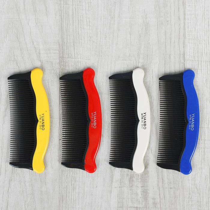 Расчёска-гребень, цвет МИКС