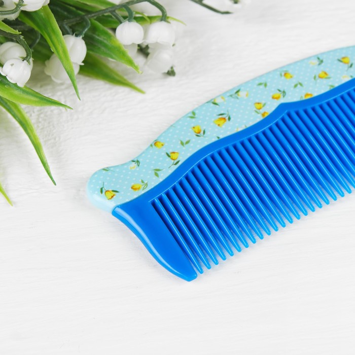 Расчёска-гребень, цвет МИКС