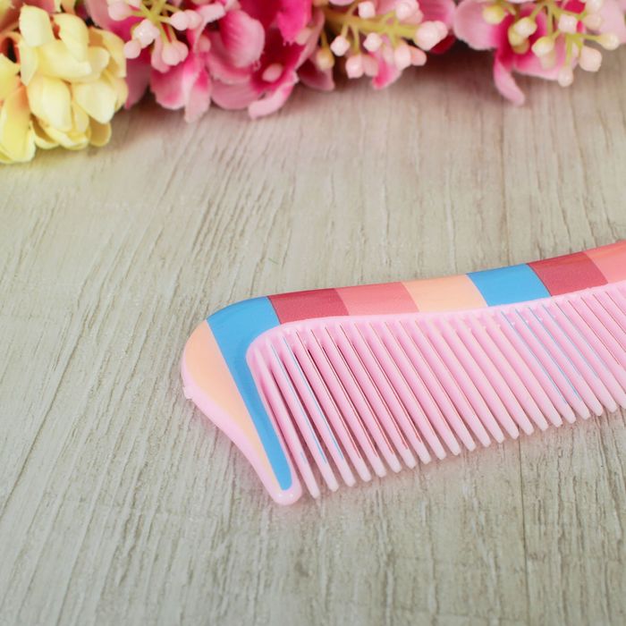 Расчёска с хвостиком, цвета МИКС