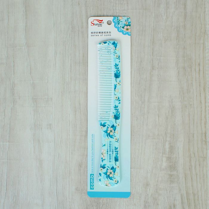 Расчёска с ручкой, цвета МИКС