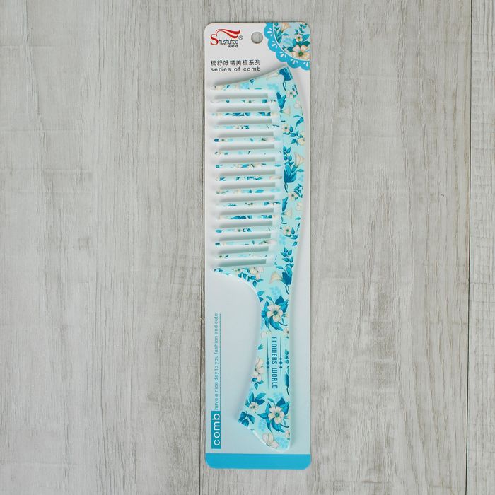 Расчёска с ручкой, цвета МИКС