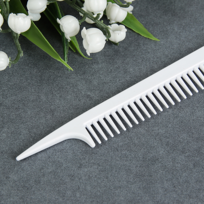 Расчёска для мелирования, двусторонняя, с крючками