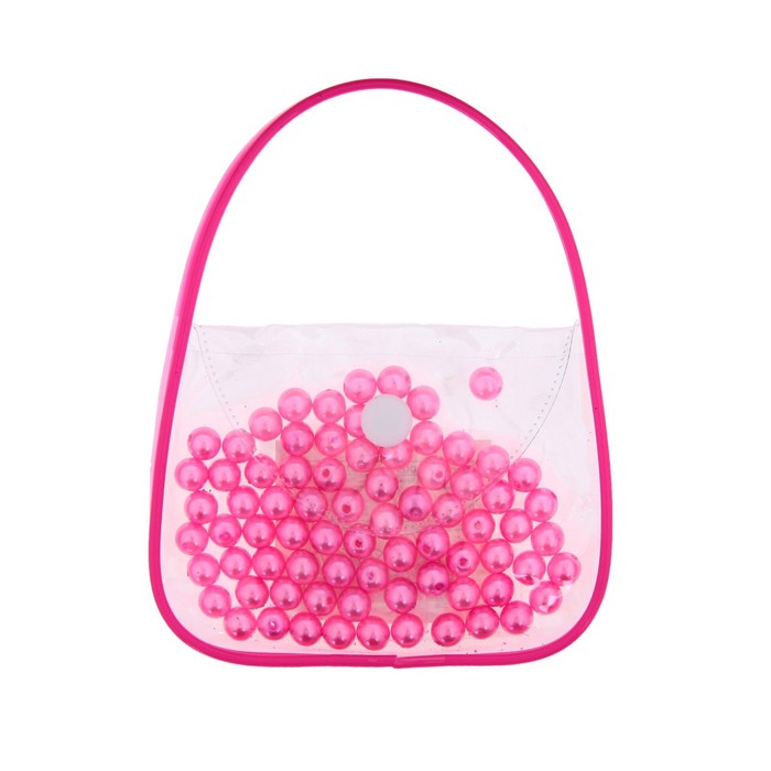 Набор бусин "Сумочка №6", 30 гр + резинка