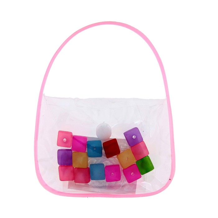 Набор бусин "Сумочка №11", 30 гр + резинка