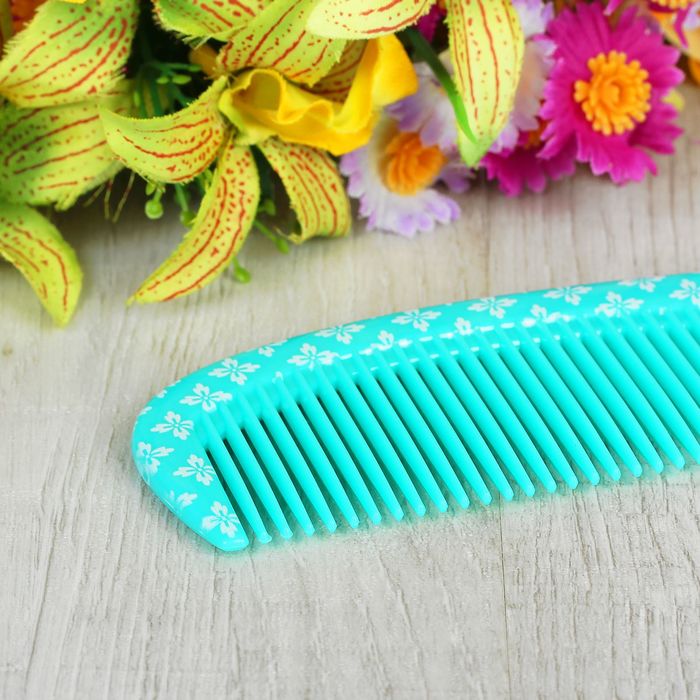 Расчёска с ручкой, цвета МИКС
