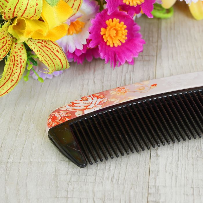 Расчёска с ручкой, цвета МИКС