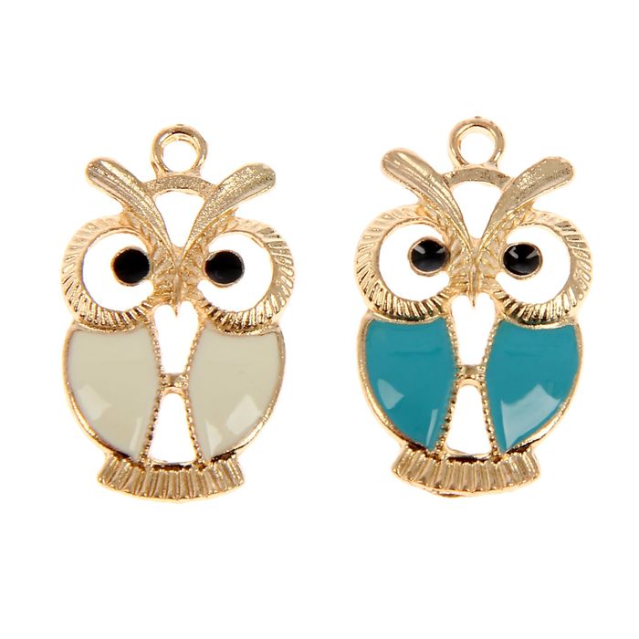 Набор декора для творчества "Совушки", 2 шт., МИКС