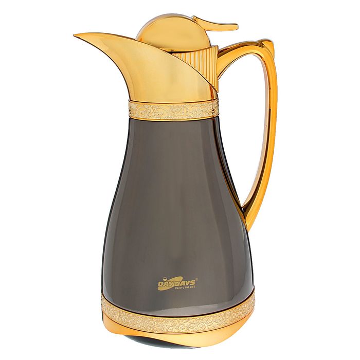 Термос-кофейник с ручкой «Бейлиз», 1 л, с рычагом, микс