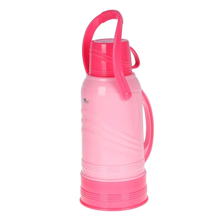 Термос с ручкой «Полосы», 3.2 л, 1 кружка, 6-8 ч, микс