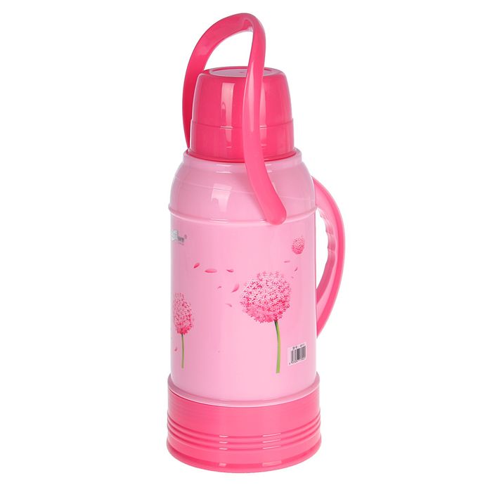 Термос с ручкой «Одуванчик», 3.2 л, 1 кружка, 6-8 ч, микс