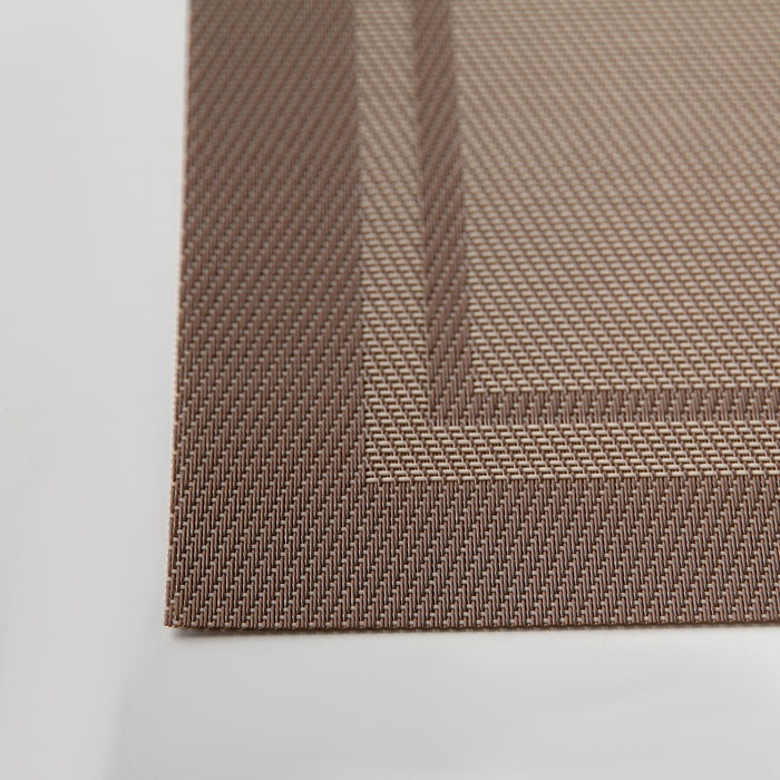 Салфетка кухонная "Окно" 45х30 см, цвет коричневый