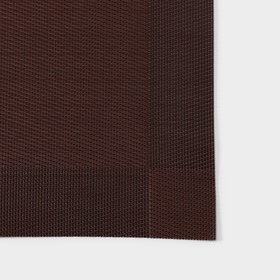 Салфетка кухонная «Шахматы», 45×30 см цвет коричневый от Сима-ленд