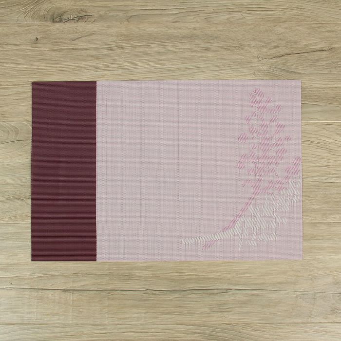 Салфетка кухонная "Мимоза" 45х30 см, цвет серый