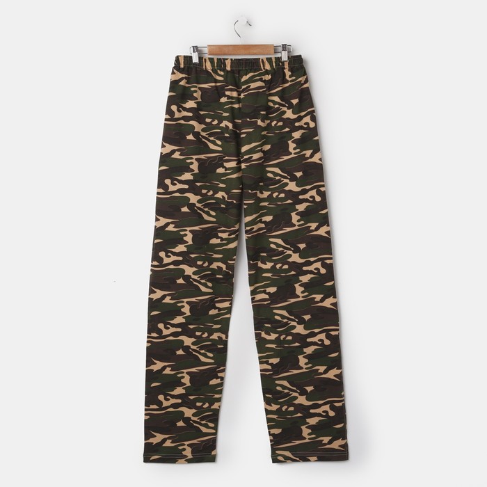 Брюки мужские, размер 50, цвет камуфляж