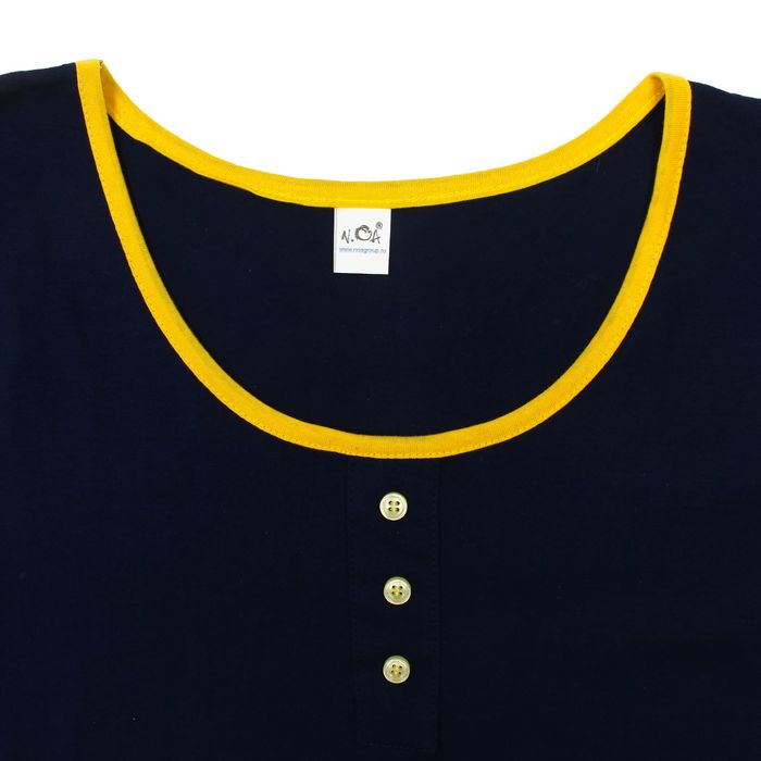 Платье женское, цвет синий, размер 50