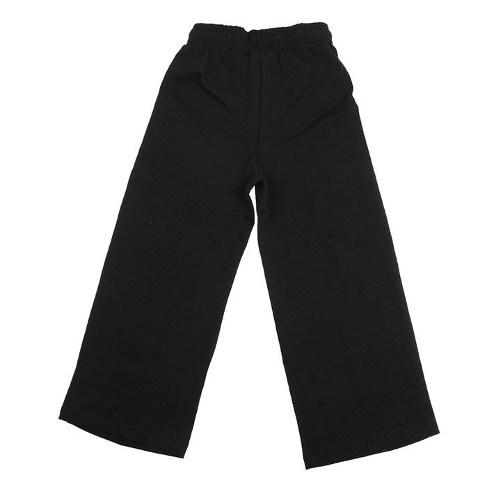 Брюки спортивные для девочки, рост 146-152 см (42), цвет чёрный