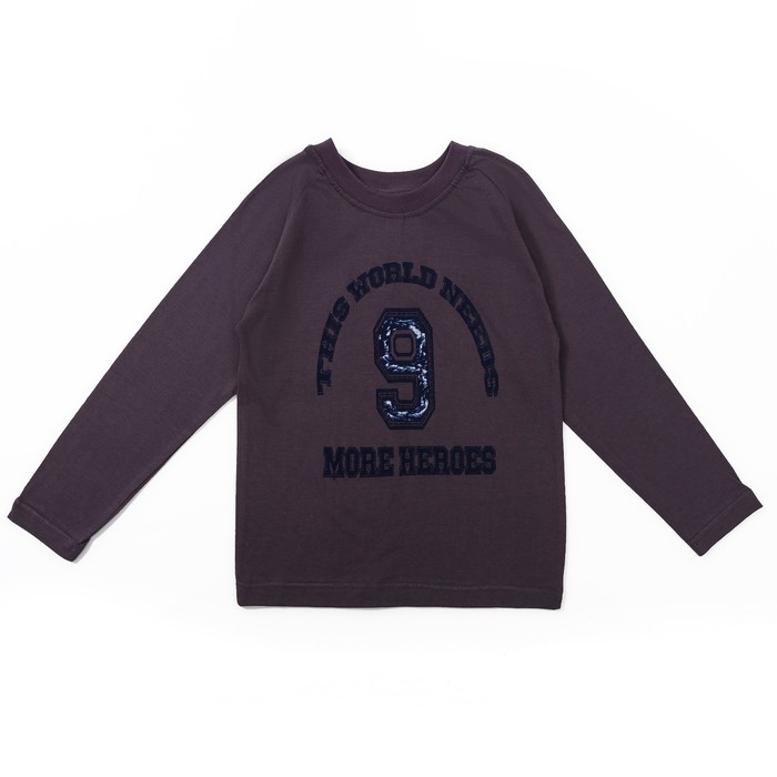 Джемпер для мальчика, рост 140-146 см (40), цвет серый